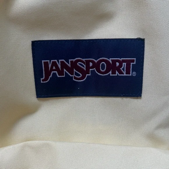 Jansport Light Yellow Backpack - Picture 3 of 7
